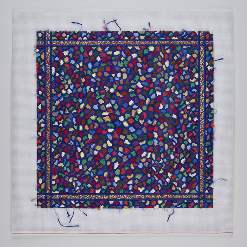 Shelley Faye Lazar hand-painted silk and wool scarves Shelley Faye Lazar hand-painted silk and wool scarves